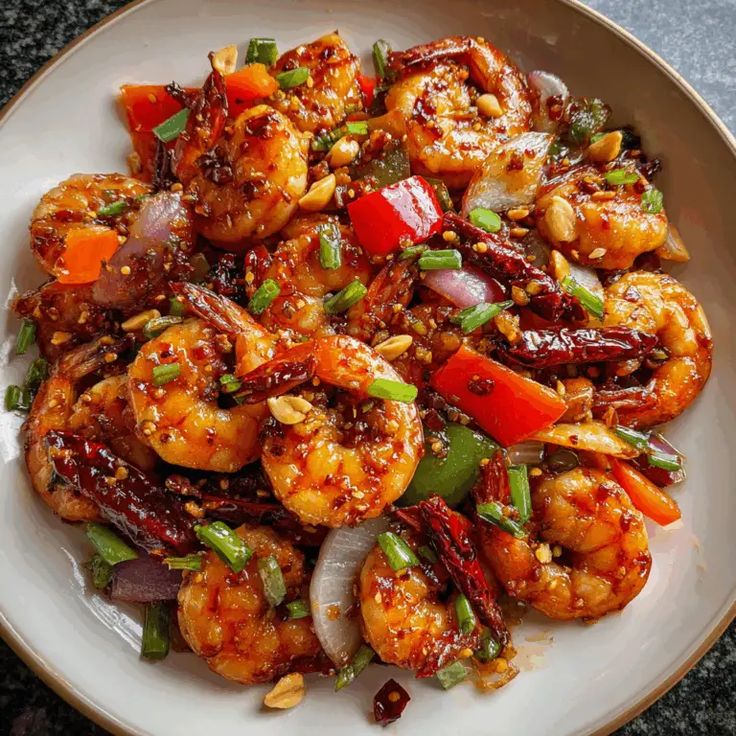 pepper prawn Stir-fry